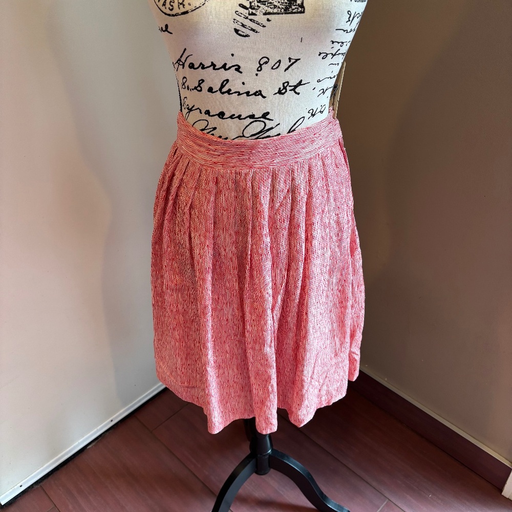 Vintage 1980's Marshall Fields silk skirt
